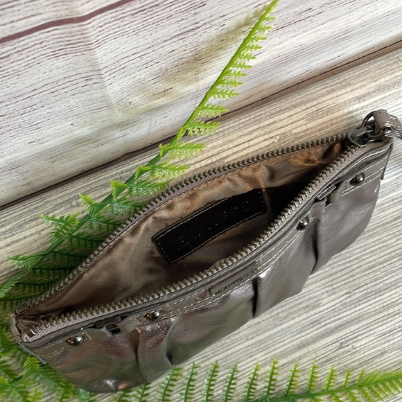 Express Silver Moto Clutch Wristlet - Picture 6 of 6